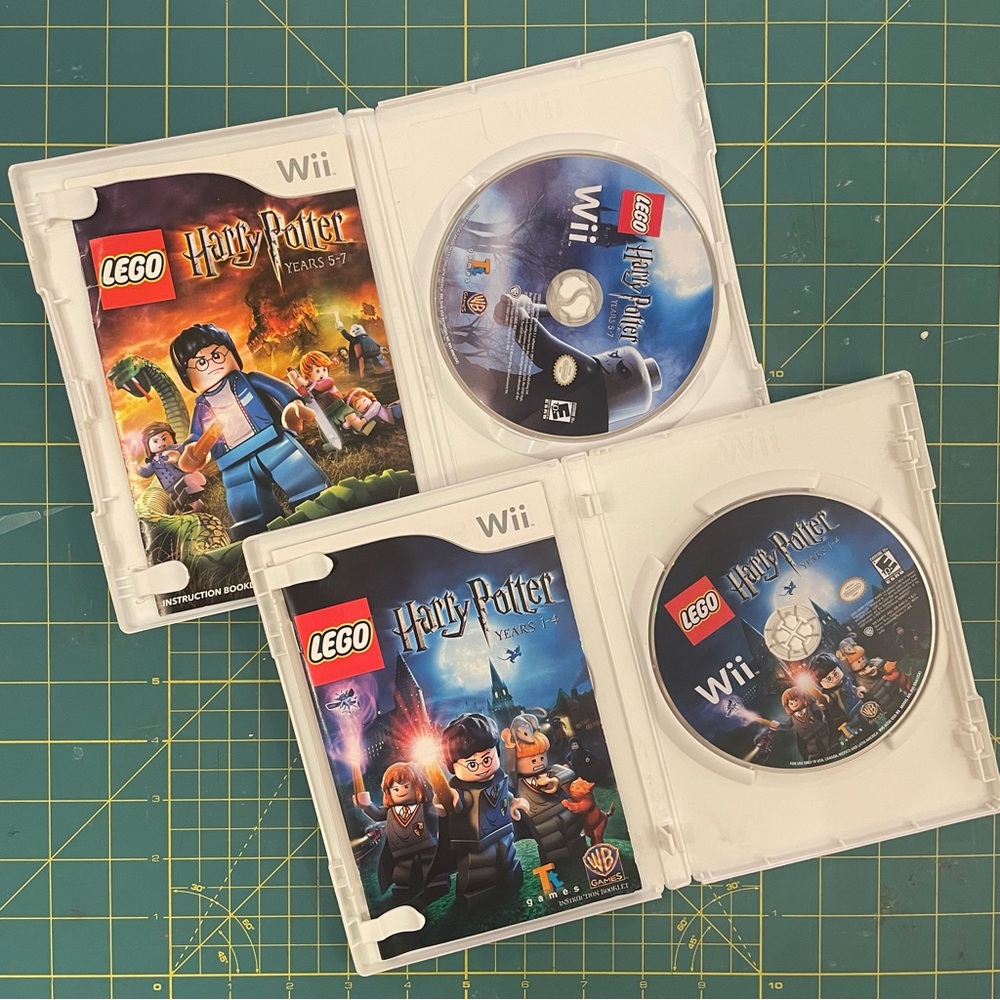 Nintendo Wii Lego Harry Potter two-game set